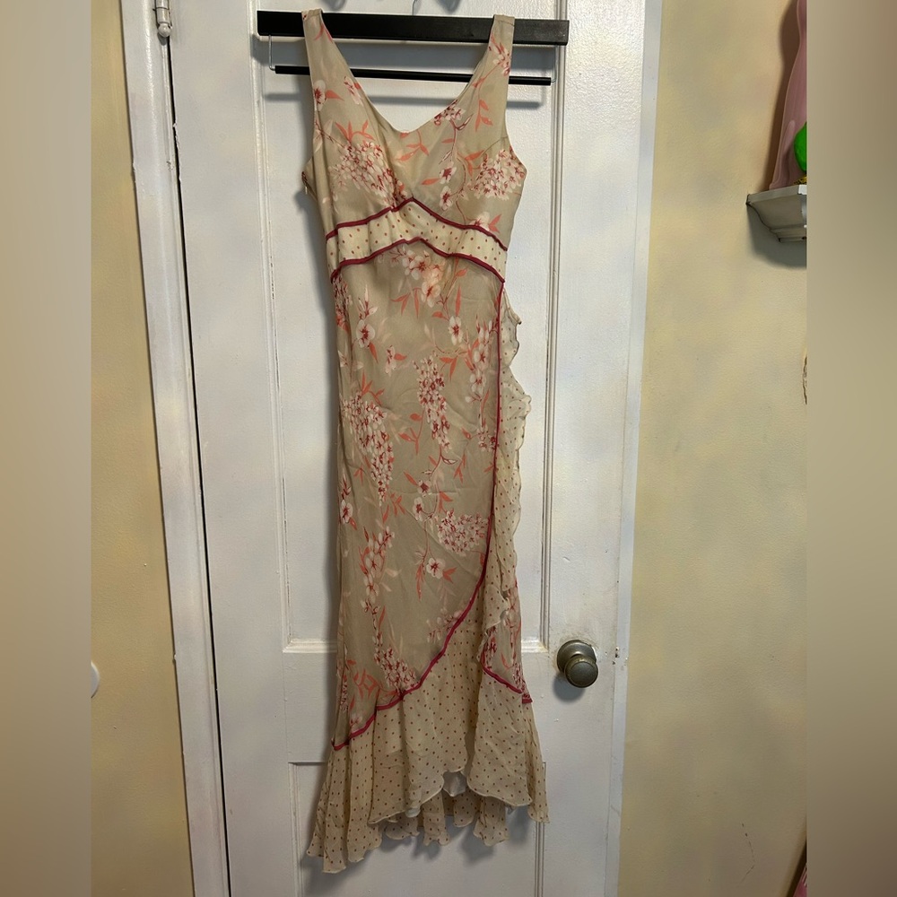 Monkey wear asymmetrical dress